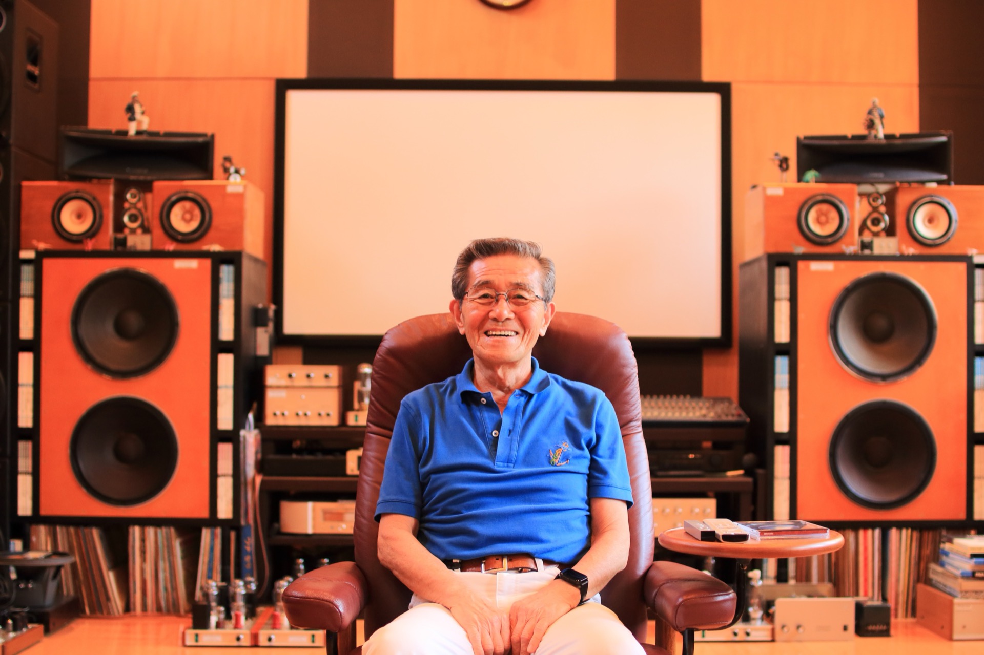 趣味の部屋でお話し頂ける渡辺さん